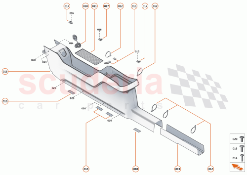 Part Diagram for McLaren 00RA263