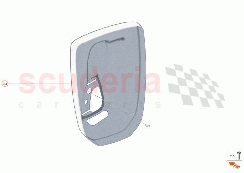 Part Diagram for McLaren 15NA036RP