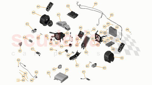 Part Diagram for McLaren 11M2419CP