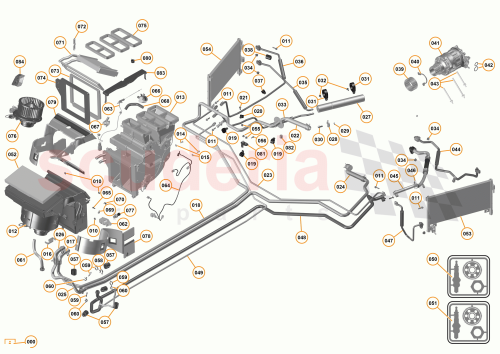 Part Diagram for McLaren 11F1032CP