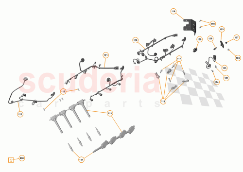 Part Diagram for McLaren 12F0830CP