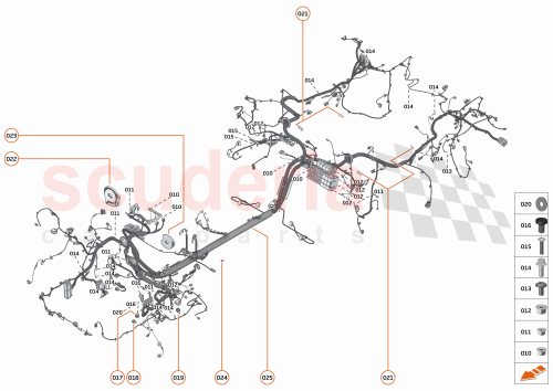 Part Diagram for McLaren 28MA199CP