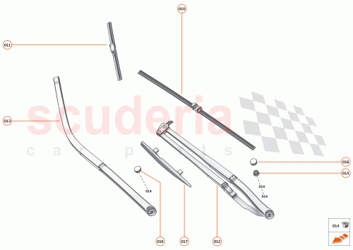 Part Diagram for McLaren 14A0296CP