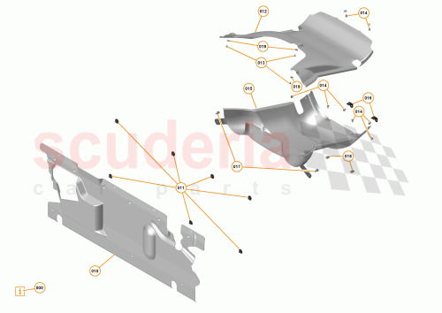 Part Diagram for McLaren 12E0073CP