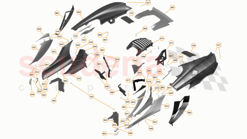 Part Diagram for McLaren 11A7267CP