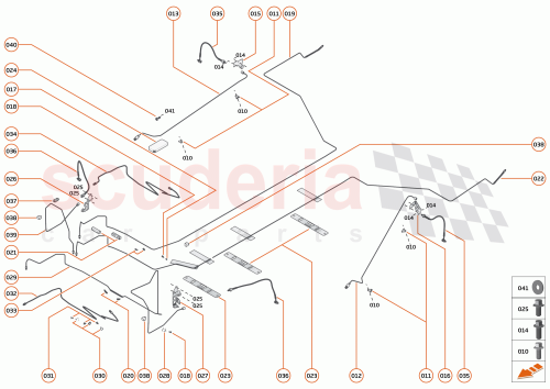 Part Diagram for McLaren 13CA184RP