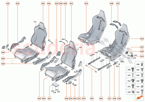 Part Diagram for McLaren 16NC601CP
