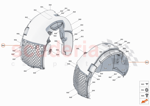 Part Diagram for McLaren 00RG003