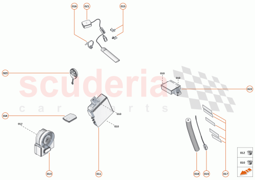 Part Diagram for McLaren 23MA444CP
