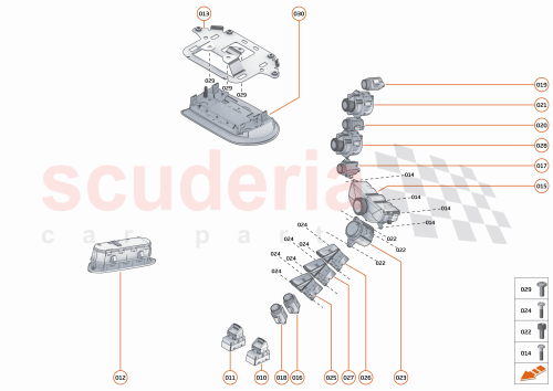 Part Diagram for McLaren 14MA400CP