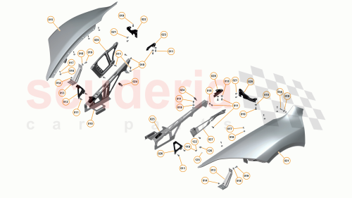 Part Diagram for McLaren 11A0824CP