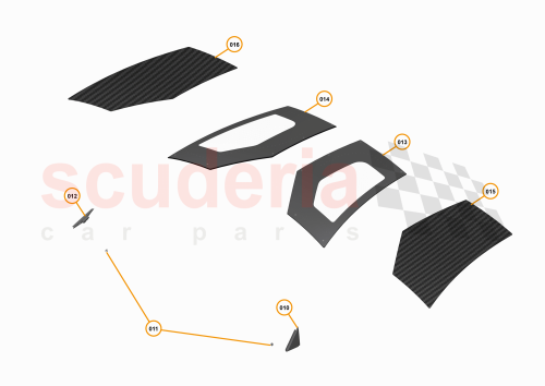 Part Diagram for McLaren 15AD371CP