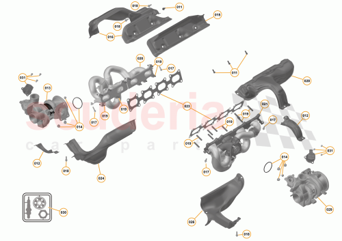 Part Diagram for McLaren 11F0811CP