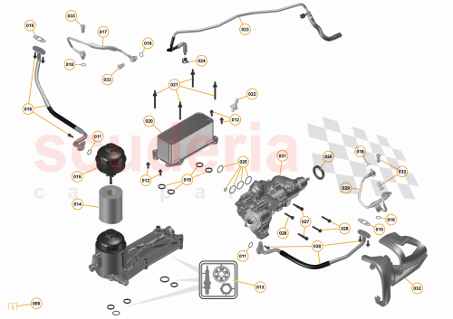 Part Diagram for McLaren 11F2172CP