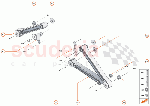 Part Diagram for McLaren 15FA203CP
