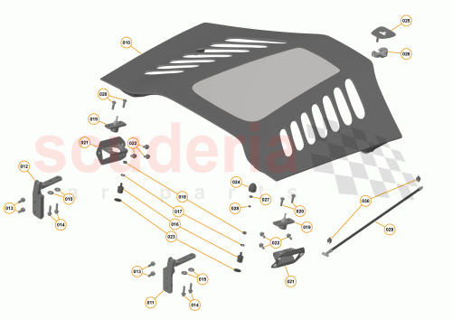 Part Diagram for McLaren 11A9961LP