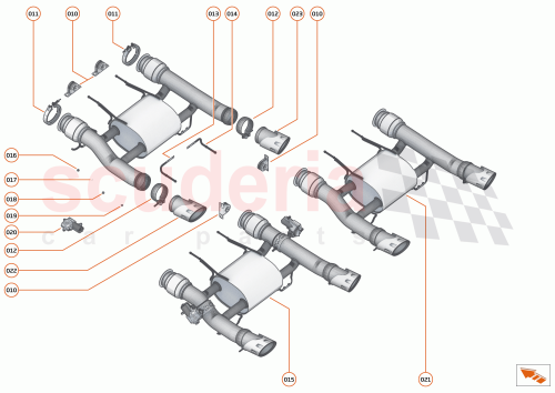 Part Diagram for McLaren 14HA066CP