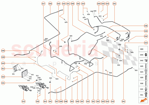 Part Diagram for McLaren 11B1615CP