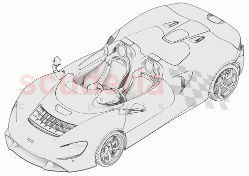 Part Diagram for McLaren 26QA001SP