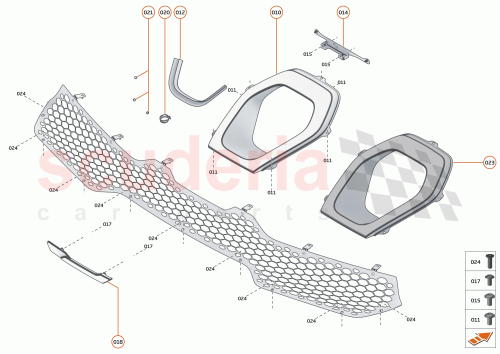 Part Diagram for McLaren 15AA921CP