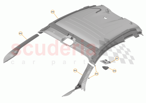 Part Diagram for McLaren 13NA224CP