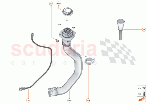 Part Diagram for McLaren 26KA004SP