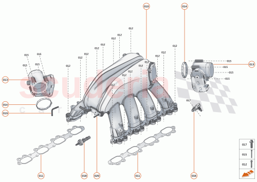 Part Diagram for McLaren 15FA047CP