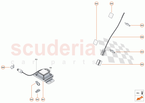 Part Diagram for McLaren 16MA579CP