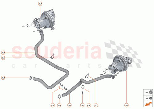 Part Diagram for McLaren 23FA183CP