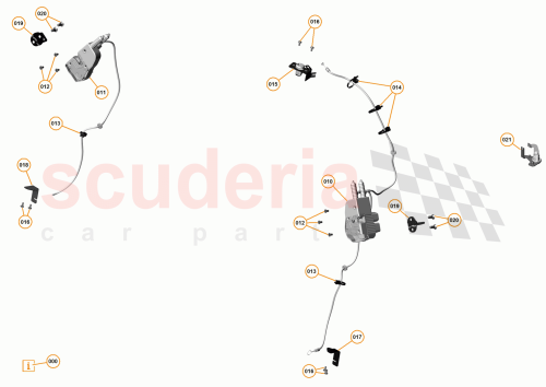 Part Diagram for McLaren 00RA220