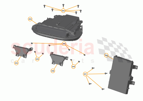 Part Diagram for McLaren 14MA515CP