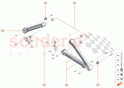 Part Diagram for McLaren 15FA204CP