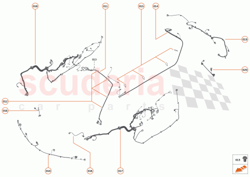 Part Diagram for McLaren 14MA090RP