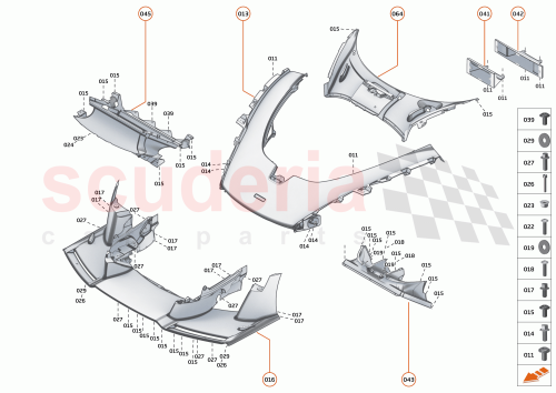 Part Diagram for McLaren 15AD169CP