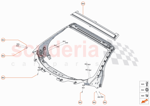 Part Diagram for McLaren 13A0969GP