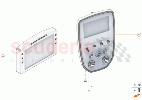 Part Diagram for McLaren 15MA013RP