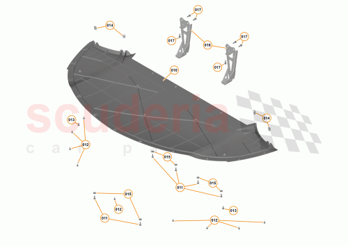 Part Diagram for McLaren 13A6500CP