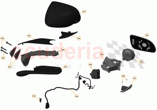 Part Diagram for McLaren 00RA396CP
