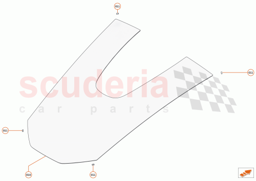 Part Diagram for McLaren 15AB201CP