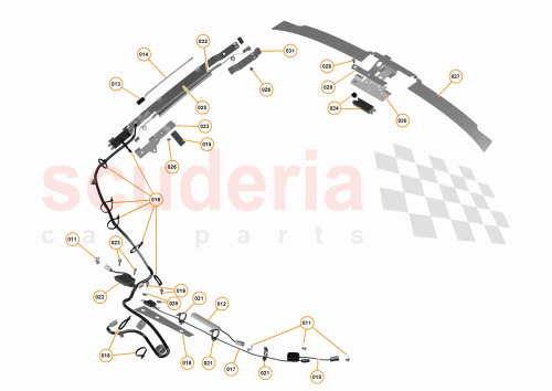 Part Diagram for McLaren 00RA063