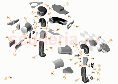 Part Diagram for McLaren 12F0171CP