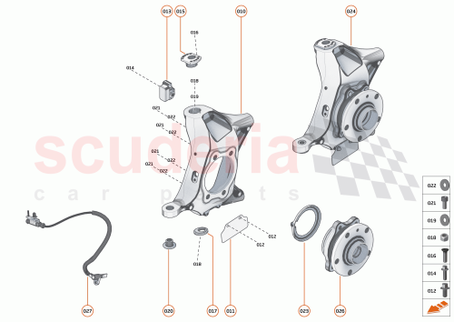 Part Diagram for McLaren 14BA198RP