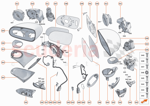 Part Diagram for McLaren 00RC027