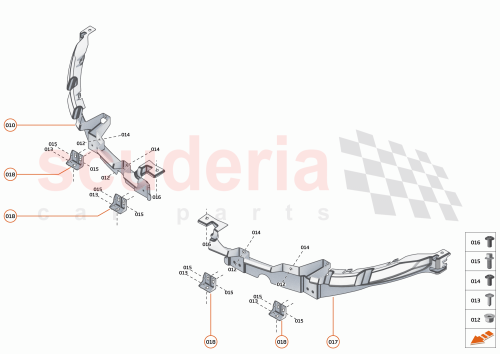 Part Diagram for McLaren 13A6647CP