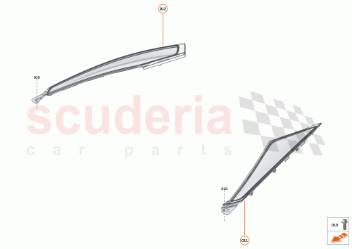 Part Diagram for McLaren 22AA647GP