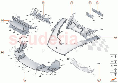 Part Diagram for McLaren 15AA003MP