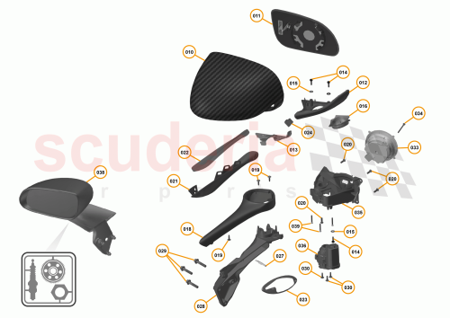 Part Diagram for McLaren 14AA674CP