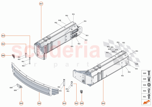 Part Diagram for McLaren 15AD356CP