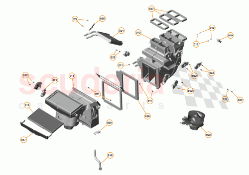 Part Diagram for McLaren 11A4146CP