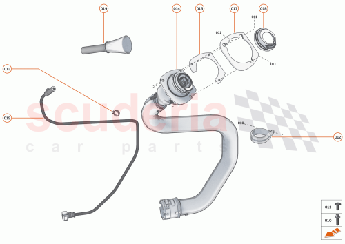 Part Diagram for McLaren 15KA018CP